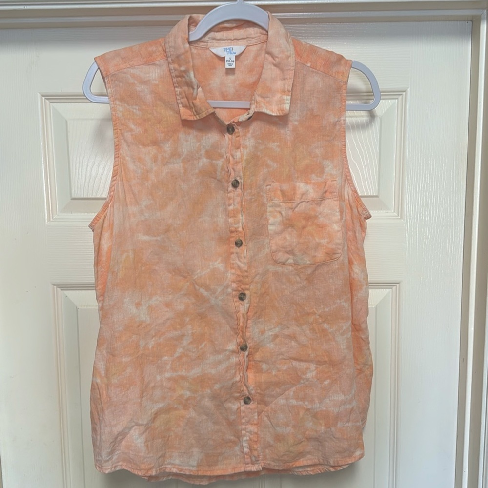 Time and Tru Sleeveless Tank - Size:L